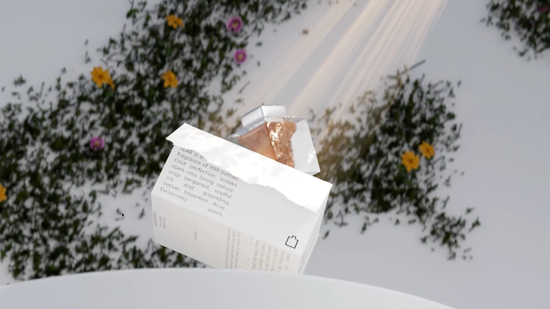 Drone shot of the product environment